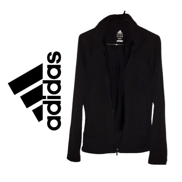 adidas Jackets & Blazers - 💥$17💥 Adidas Athletic zipper Jacket Black size M